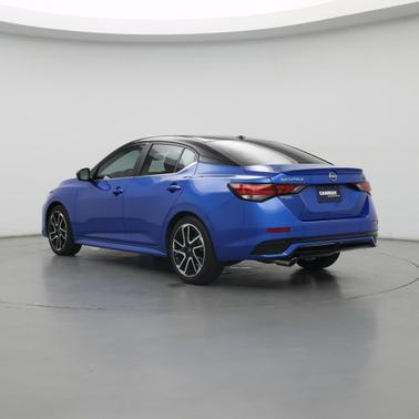 Electric Blue Metallic/Super Black 2025 Nissan Sentra SR