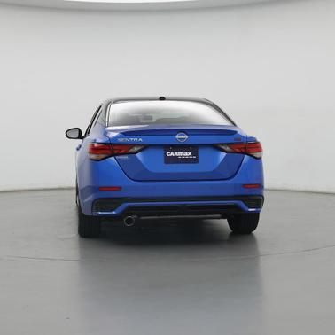 Electric Blue Metallic/Super Black 2025 Nissan Sentra SR