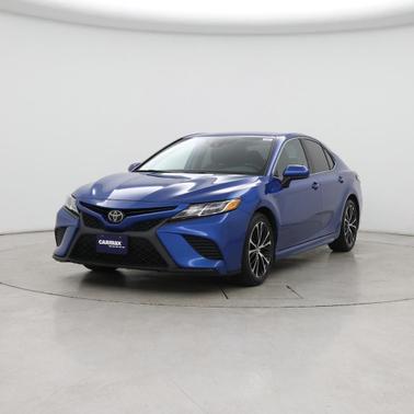 Blue 2019 Toyota Camry SE