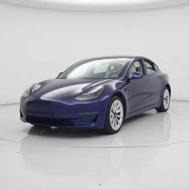 Deep Blue Metallic 2022 Tesla Model 3 Standard Range
