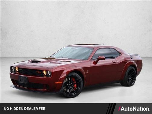 Octane Red Pearlcoat 2019 Dodge Challenger R/T Scat Pack Widebody