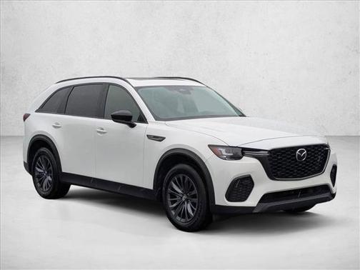 Rhodium White Premium 2025 Mazda CX-70 3.3 Turbo Preferred Package