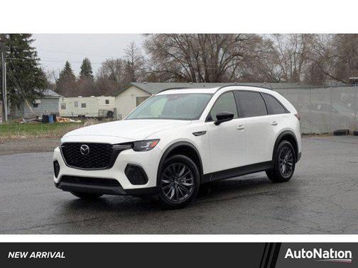 Rhodium White Premium 2025 Mazda CX-70 3.3 Turbo Preferred Package