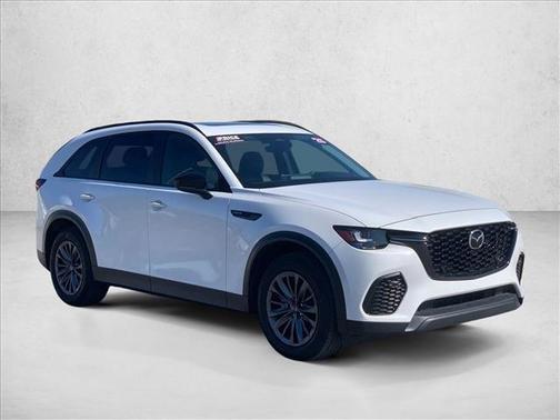 Rhodium White Premium 2025 Mazda CX-70 3.3 Turbo Preferred Package