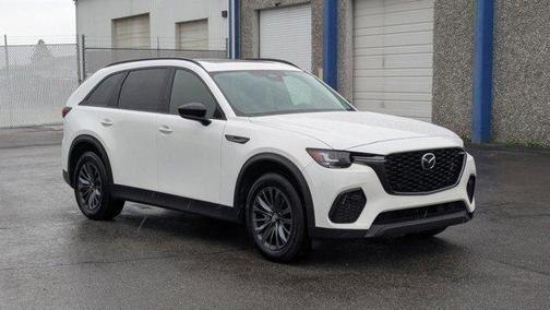 Rhodium White Premium 2025 Mazda CX-70 3.3 Turbo Preferred Package