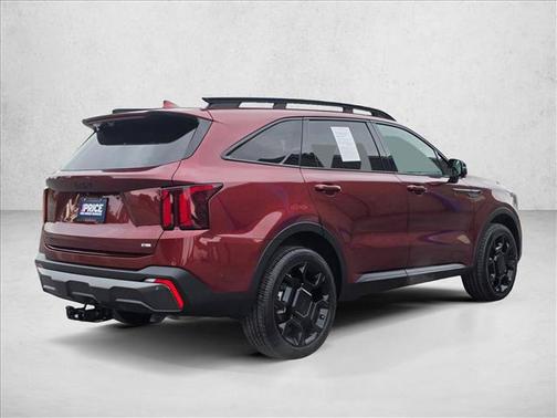Dawning Red 2025 Kia Sorento SX