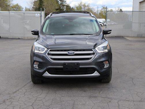 Ruby Red Metallic Tinted Clearcoat 2017 Ford Escape Titanium