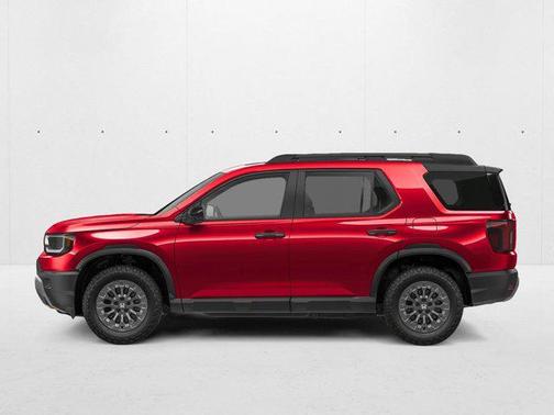 Radiant Red Metallic II 2026 Honda Passport AWD TrailSport Elite Blackout
