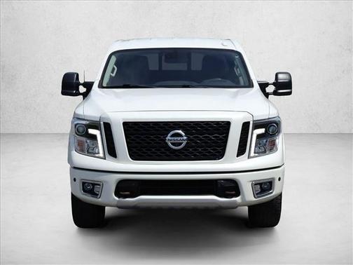 Glacier White 2018 Nissan Titan S