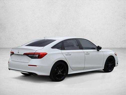 Platinum White Pearl 2024 Honda Civic Sport