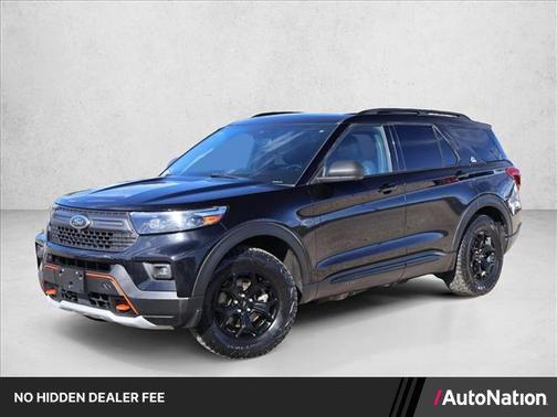 Agate Black Metallic 2022 Ford Explorer Timberline