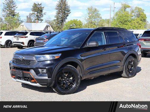 Agate Black Metallic 2022 Ford Explorer Timberline