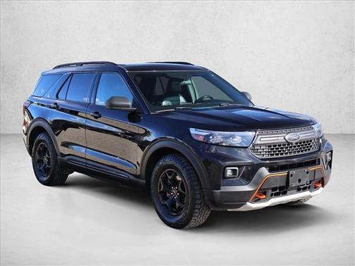 Agate Black Metallic 2022 Ford Explorer Timberline