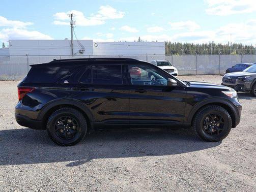 Agate Black Metallic 2022 Ford Explorer Timberline