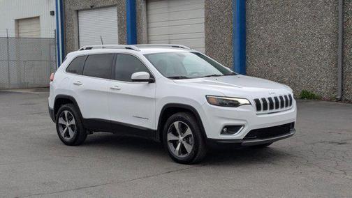 Bright White Clearcoat 2019 Jeep Cherokee Limited
