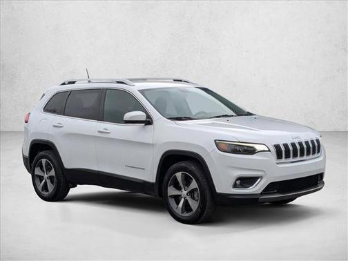 Bright White Clearcoat 2019 Jeep Cherokee Limited
