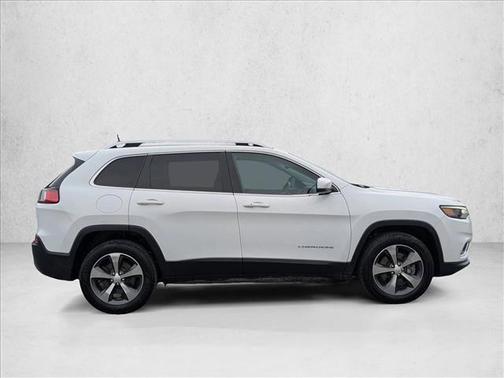 Bright White Clearcoat 2019 Jeep Cherokee Limited