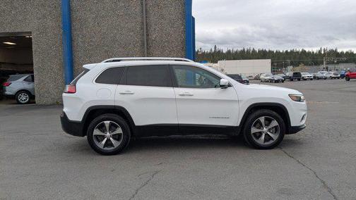Bright White Clearcoat 2019 Jeep Cherokee Limited