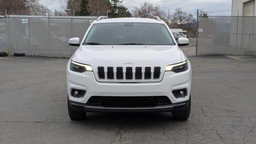 Bright White Clearcoat 2019 Jeep Cherokee Limited