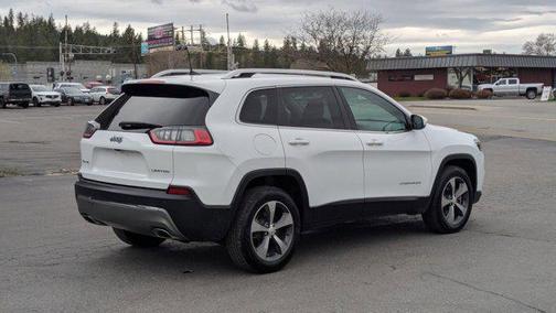 Bright White Clearcoat 2019 Jeep Cherokee Limited