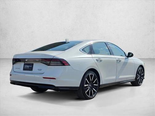 Platinum White Pearl 2026 Honda Accord Hybrid Touring