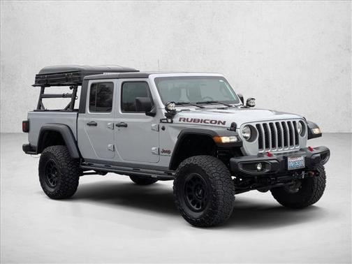 Silver Zynith Clearcoat 2023 Jeep Gladiator Rubicon