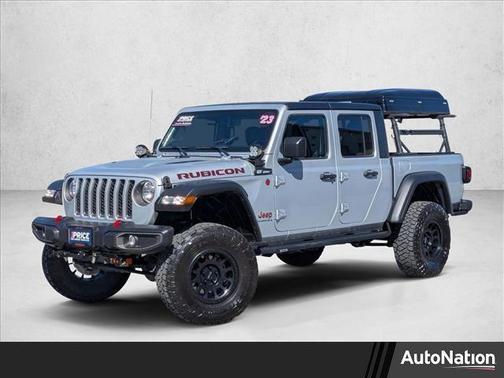 Silver Zynith Clearcoat 2023 Jeep Gladiator Rubicon