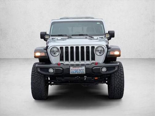 Silver Zynith Clearcoat 2023 Jeep Gladiator Rubicon