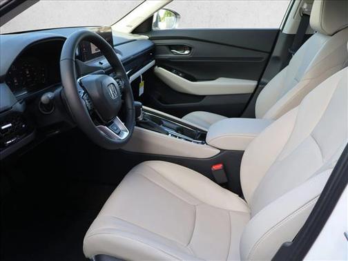 Platinum White Pearl 2026 Honda Accord Hybrid Touring