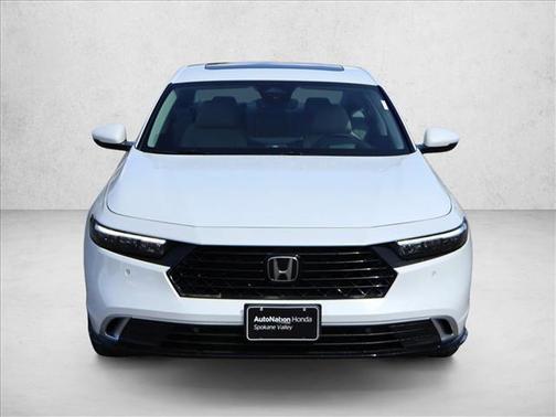 Platinum White Pearl 2026 Honda Accord Hybrid Touring
