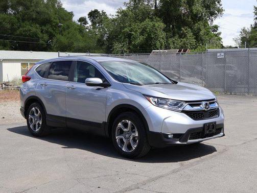 Lunar Silver Metallic 2017 Honda CR-V EX-L