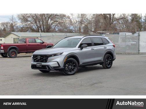 Solar Silver Metallic 2026 Honda CR-V Hybrid Sport AWD