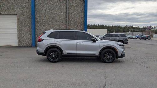 Solar Silver Metallic 2026 Honda CR-V Hybrid Sport AWD