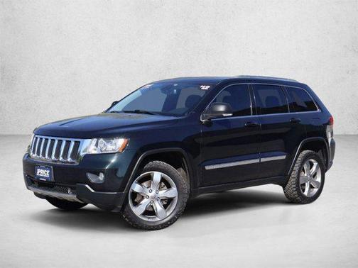 Black Forest Green Pearl 2012 Jeep Grand Cherokee Limited