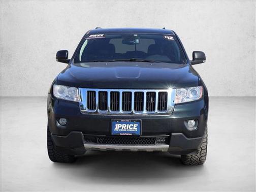 Black Forest Green Pearl 2012 Jeep Grand Cherokee Limited