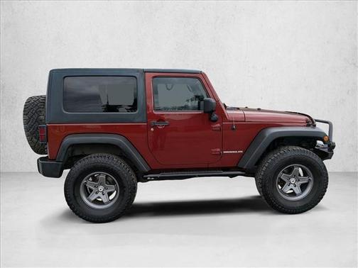 Red Rock Crystal Pearl 2008 Jeep Wrangler Rubicon