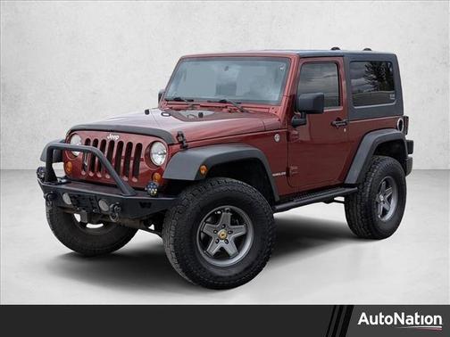 Red Rock Crystal Pearl 2008 Jeep Wrangler Rubicon