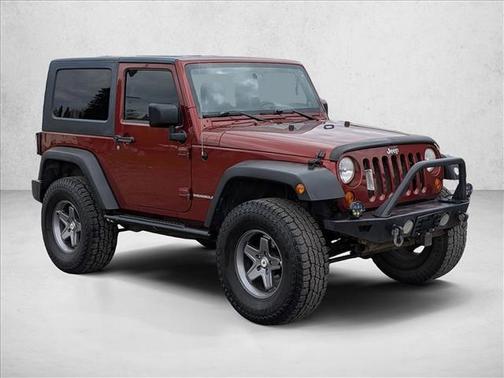Red Rock Crystal Pearl 2008 Jeep Wrangler Rubicon