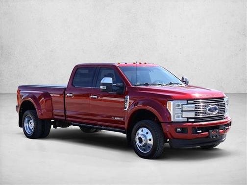 Ruby Red Metallic Tinted Clearcoat 2017 Ford F-450 Platinum