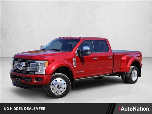 Ruby Red Metallic Tinted Clearcoat 2017 Ford F-450 Platinum