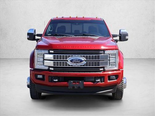 Ruby Red Metallic Tinted Clearcoat 2017 Ford F-450 Platinum
