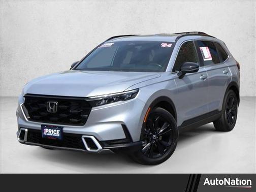 Lunar Silver Metallic 2024 Honda CR-V Hybrid Sport Touring AWD