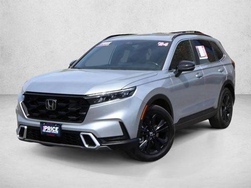 Lunar Silver Metallic 2024 Honda CR-V Hybrid Sport Touring AWD