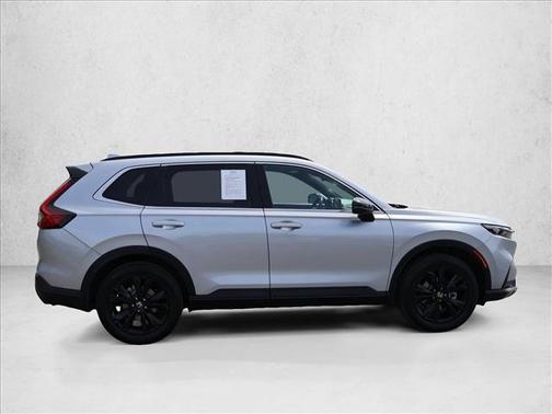 Lunar Silver Metallic 2024 Honda CR-V Hybrid Sport Touring AWD
