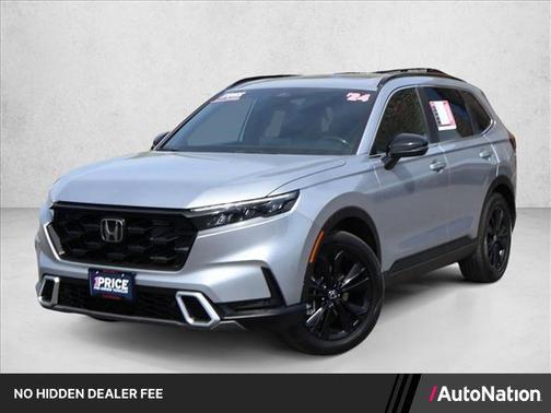 Lunar Silver Metallic 2024 Honda CR-V Hybrid Sport Touring AWD