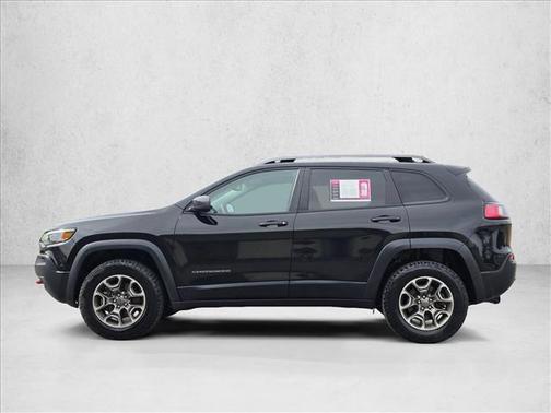 Diamond Black Crystal Pearlcoat 2020 Jeep Cherokee Trailhawk