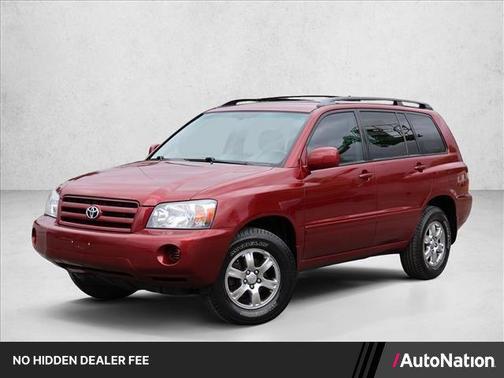 Salsa Red Pearl 2004 Toyota Highlander Base