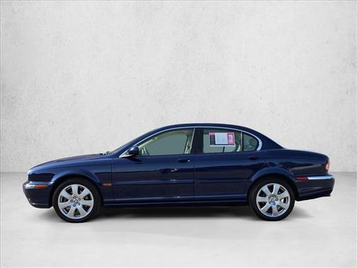 Blue 2005 Jaguar X-Type 3.0L