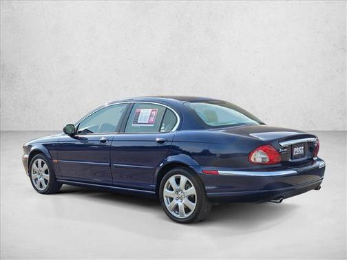 Blue 2005 Jaguar X-Type 3.0L