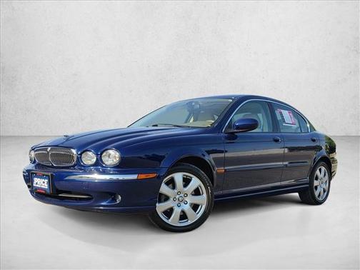 Blue 2005 Jaguar X-Type 3.0L